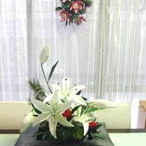 極楽・娯楽教室　Flower＆Craft　「お正月作品」開催中です。