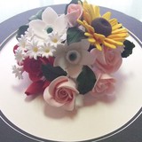 極楽・娯楽教室　Flower＆Craft 生徒様の作品です。